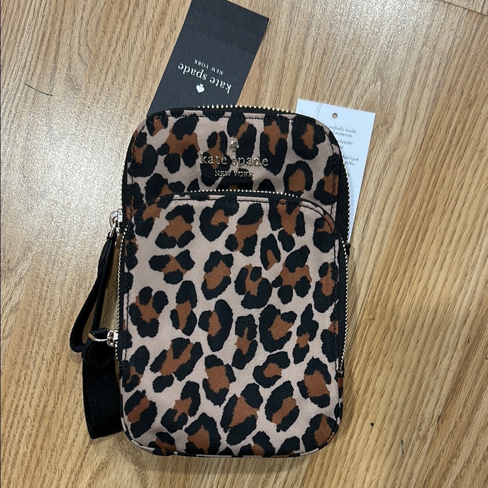 Kate Spade Leopard Print Crossbody Bag